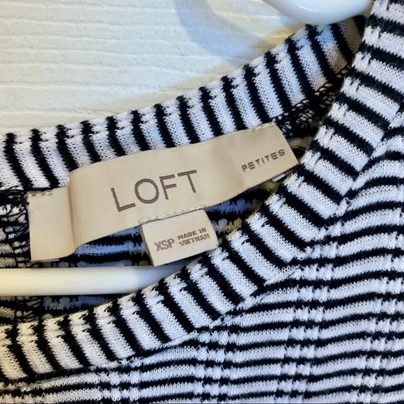 LOFT Bow Back Swing Dress XSP - Picture 3 of 4